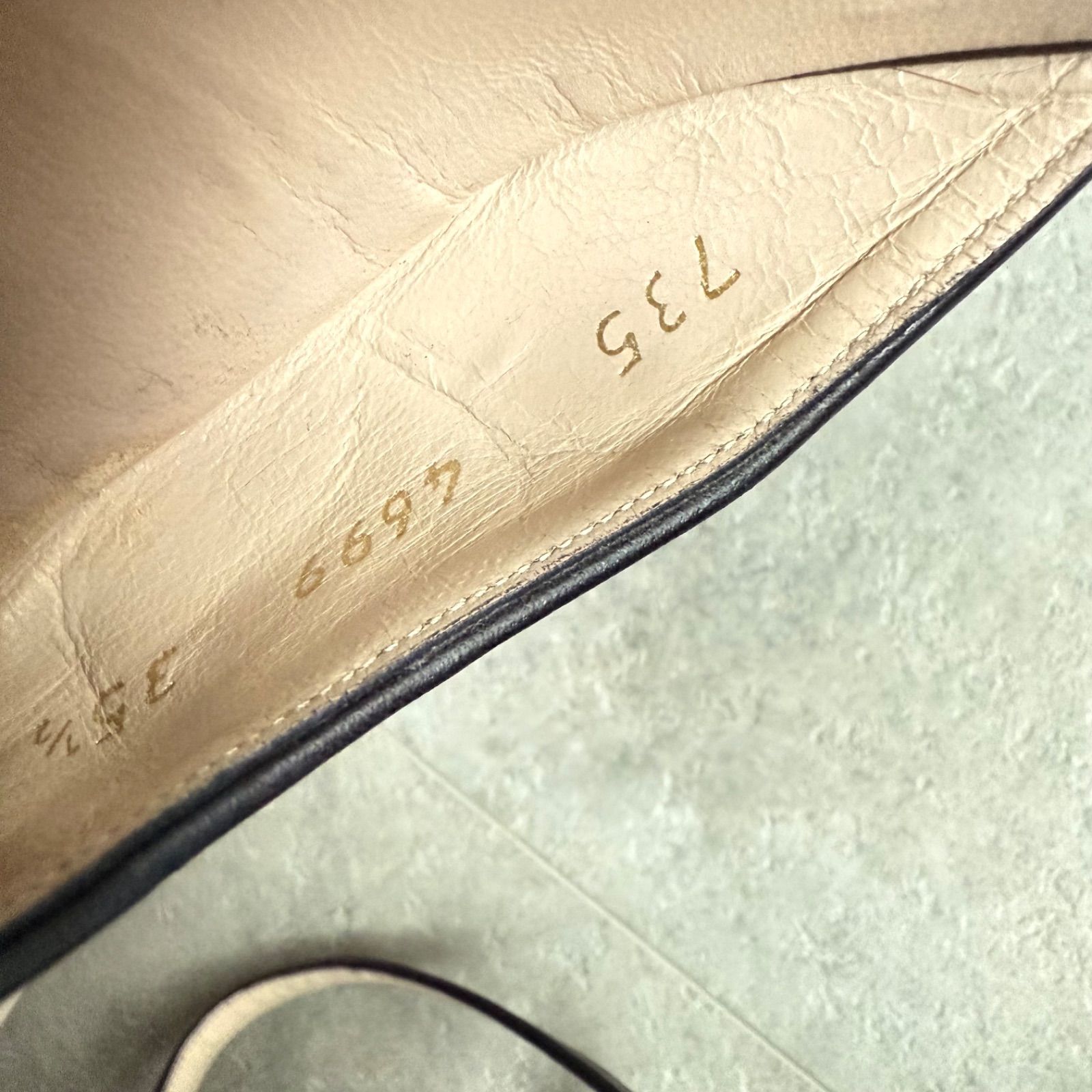 CHANEL シャネル ココマーク 総柄 ストラップパンプス ポインテッド