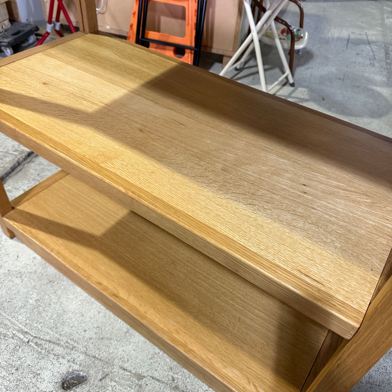 無印良品】 廃盤品 オーク材 ユニットシェルフ - メルカリ