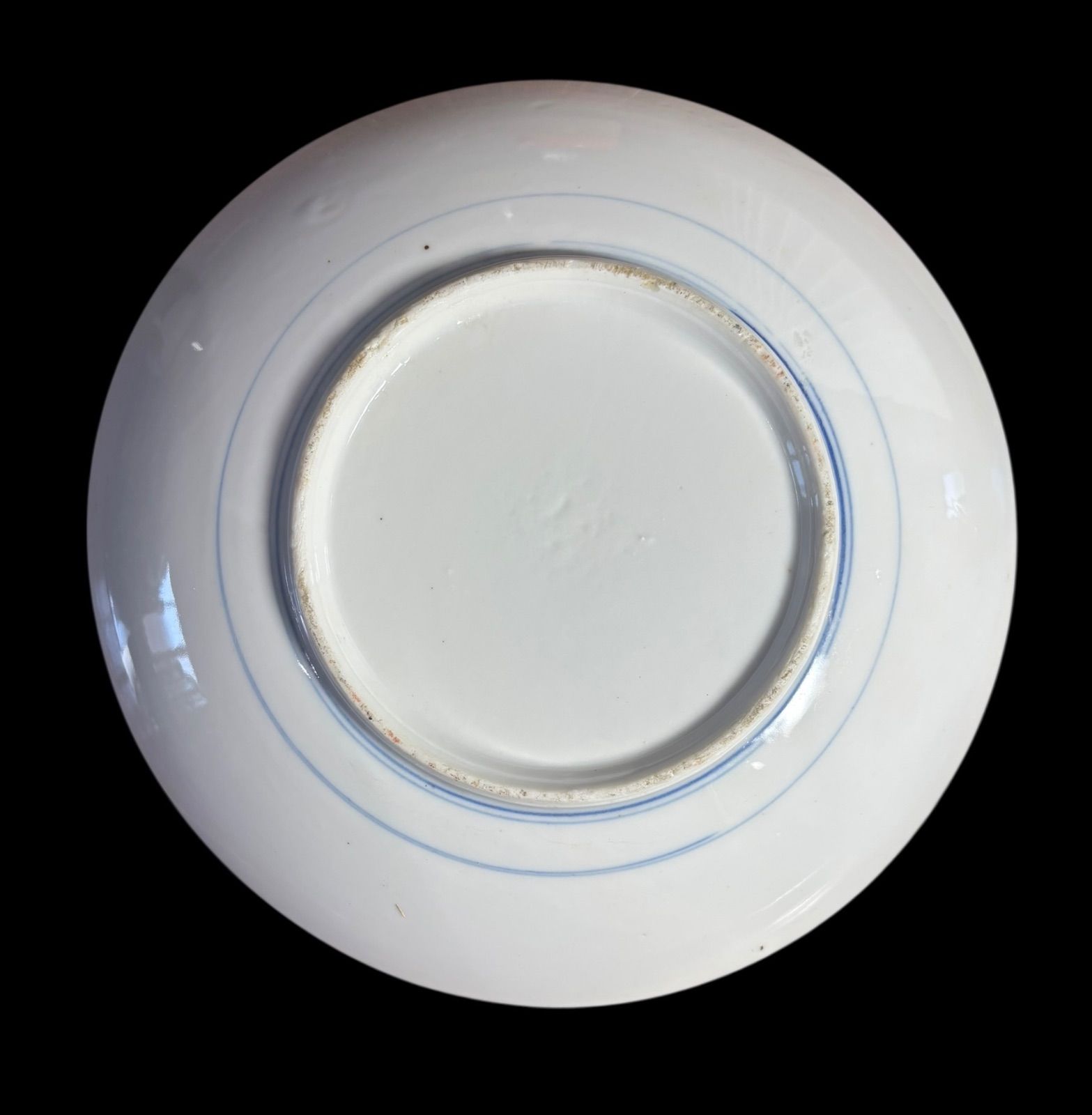 古伊万里 色絵 牡丹文図 大正 丸皿 大皿 取り皿 飾り皿 和食器 伊万里