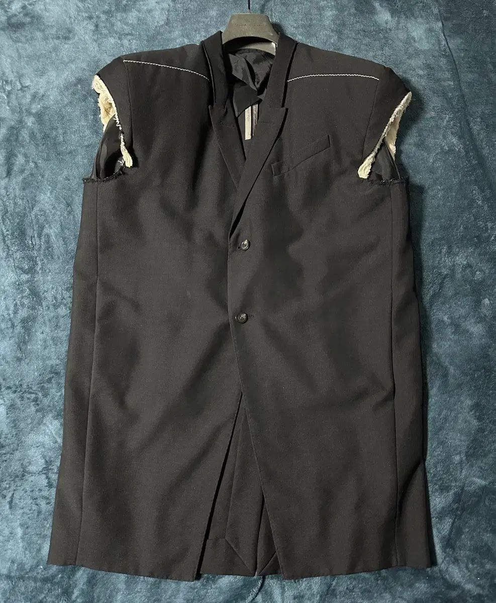 リックオウエンス スリーブレス リックオウエンス 21SS タートリン スリーブレス ジャケット サイズ48