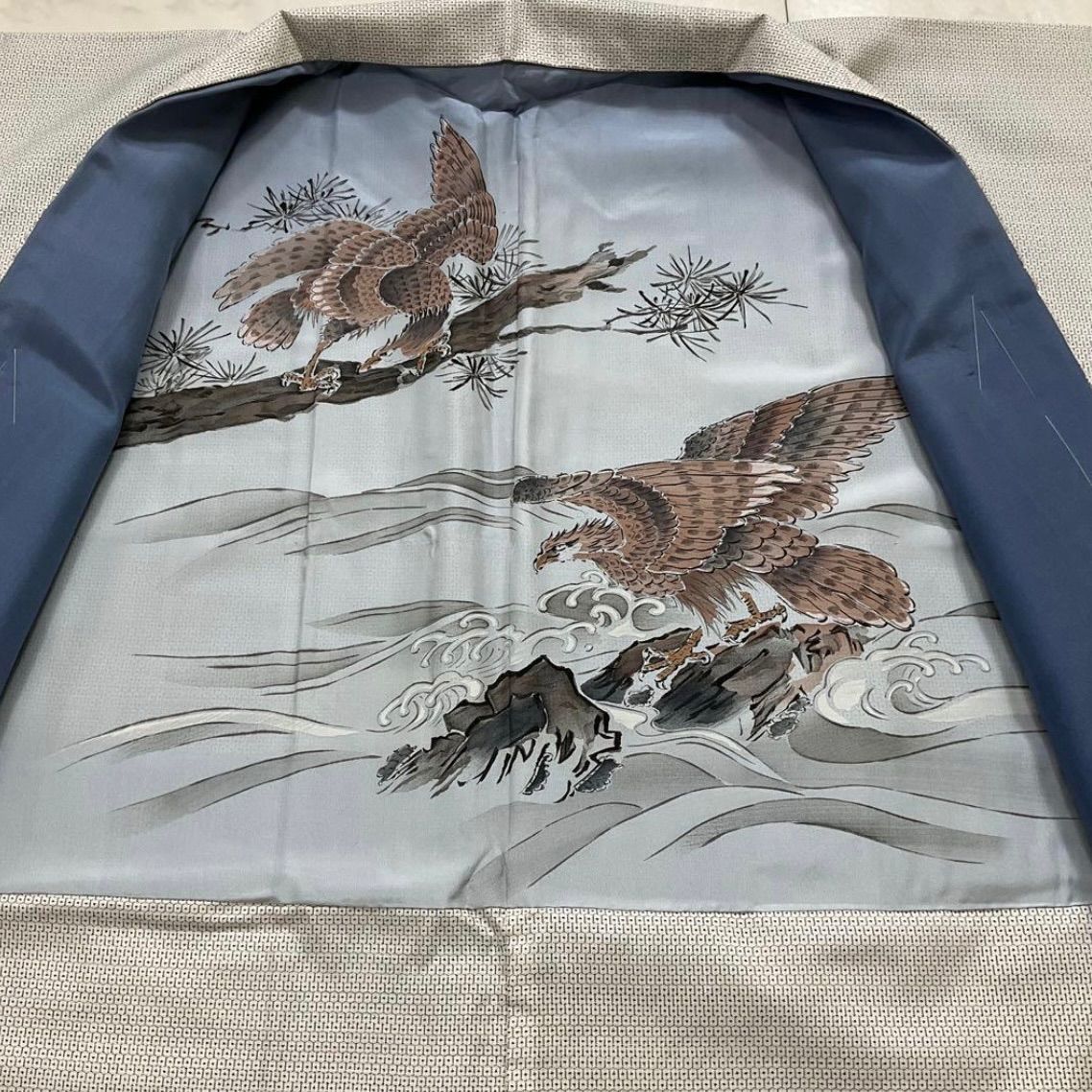 kimono+one⬛️男前屋⬛️厳選⬛️未使用同然⬛️男長羽織⬛️本場奄美