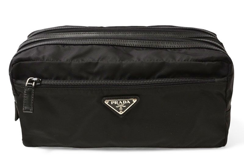 プラダ ポーチ トラベルポーチ 2 NA 030 PRADA 小物入れ NERO ブラック メンズ レディース