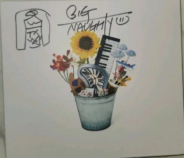 BIG Naughty GIRIBOY ギリボイ バケット 앨범 サイン반