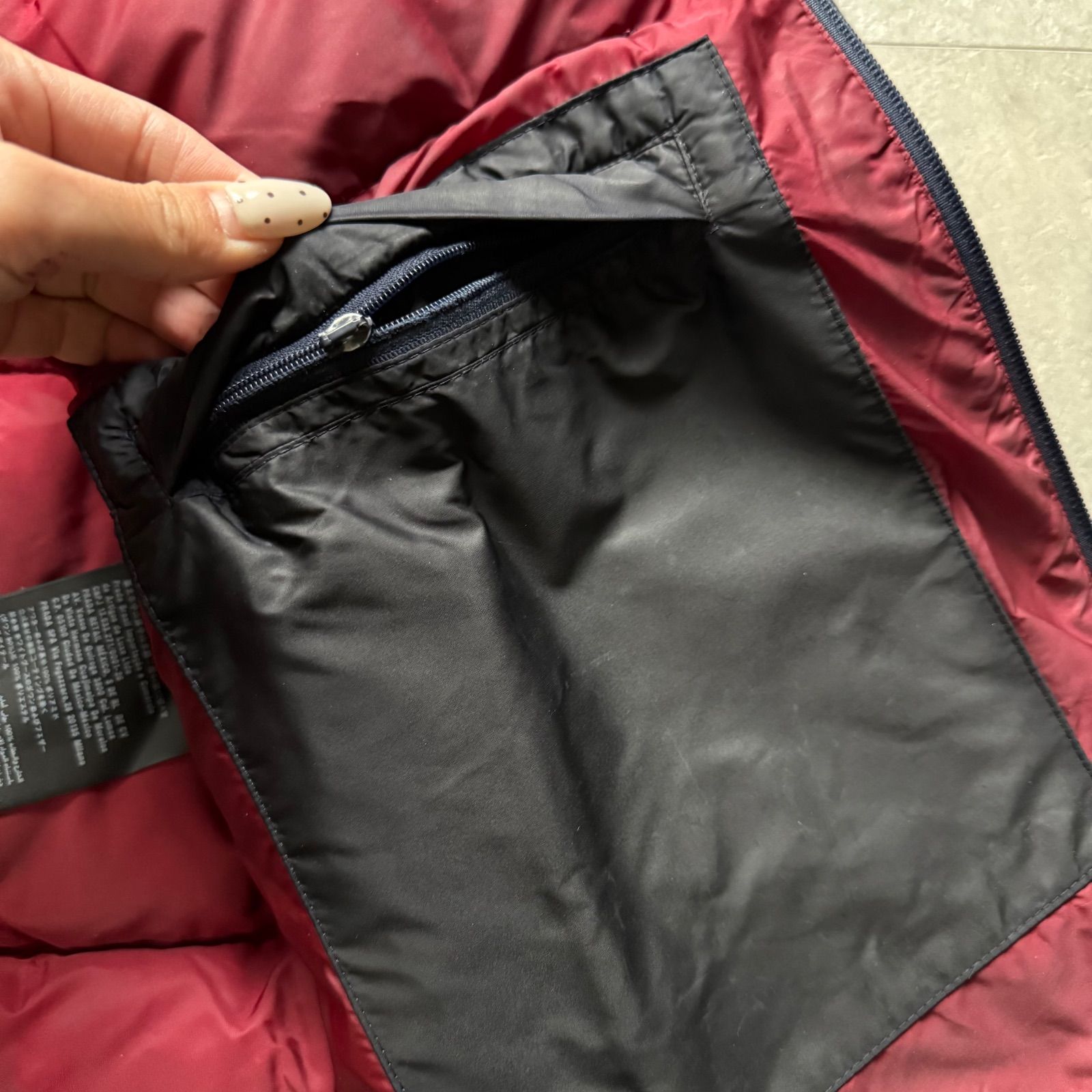 PRADA プラダ トライアングルロゴ ダウンジャケット アウター ブラック