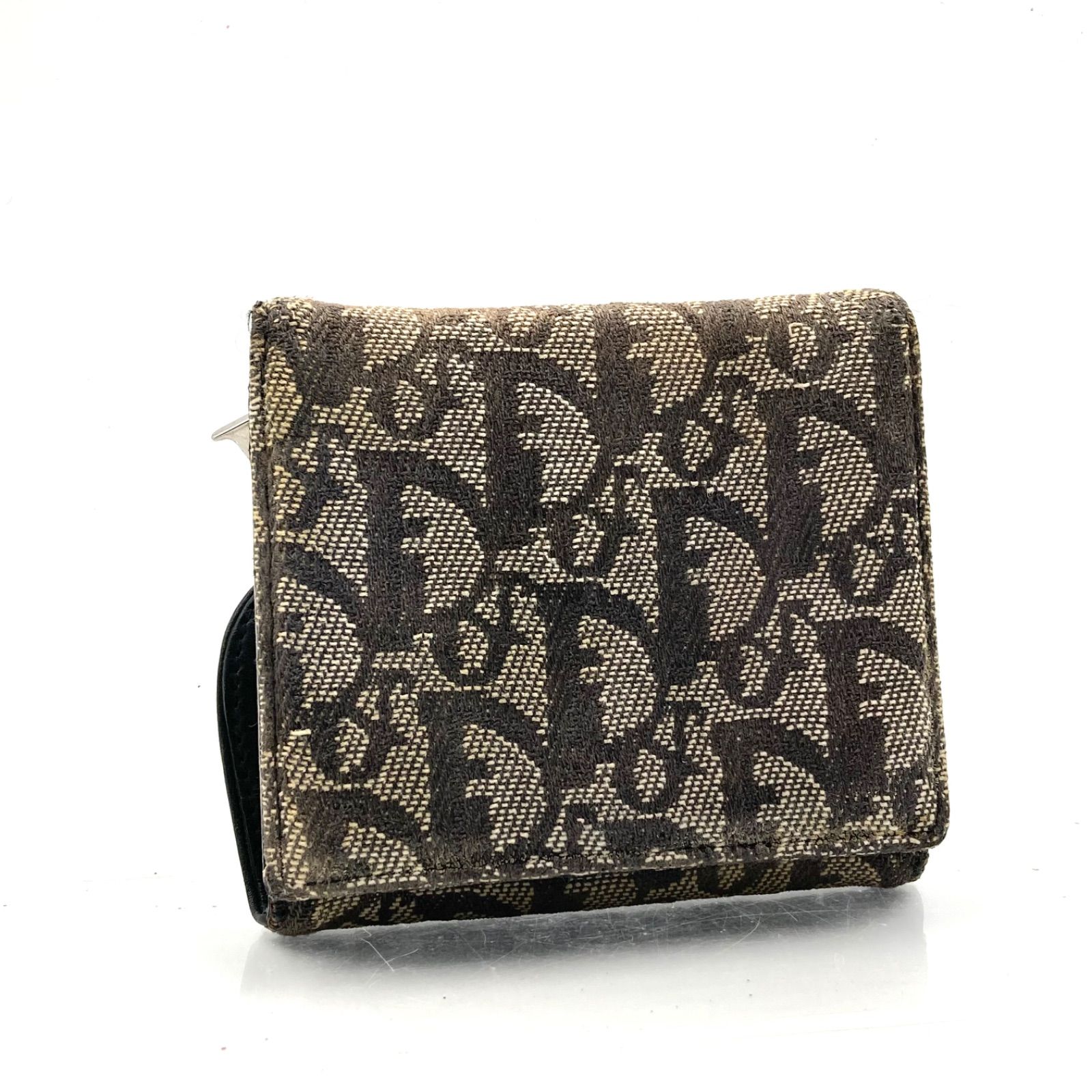 Christian Dior クリスチャンディオール サドル トロッター 三つ折り 