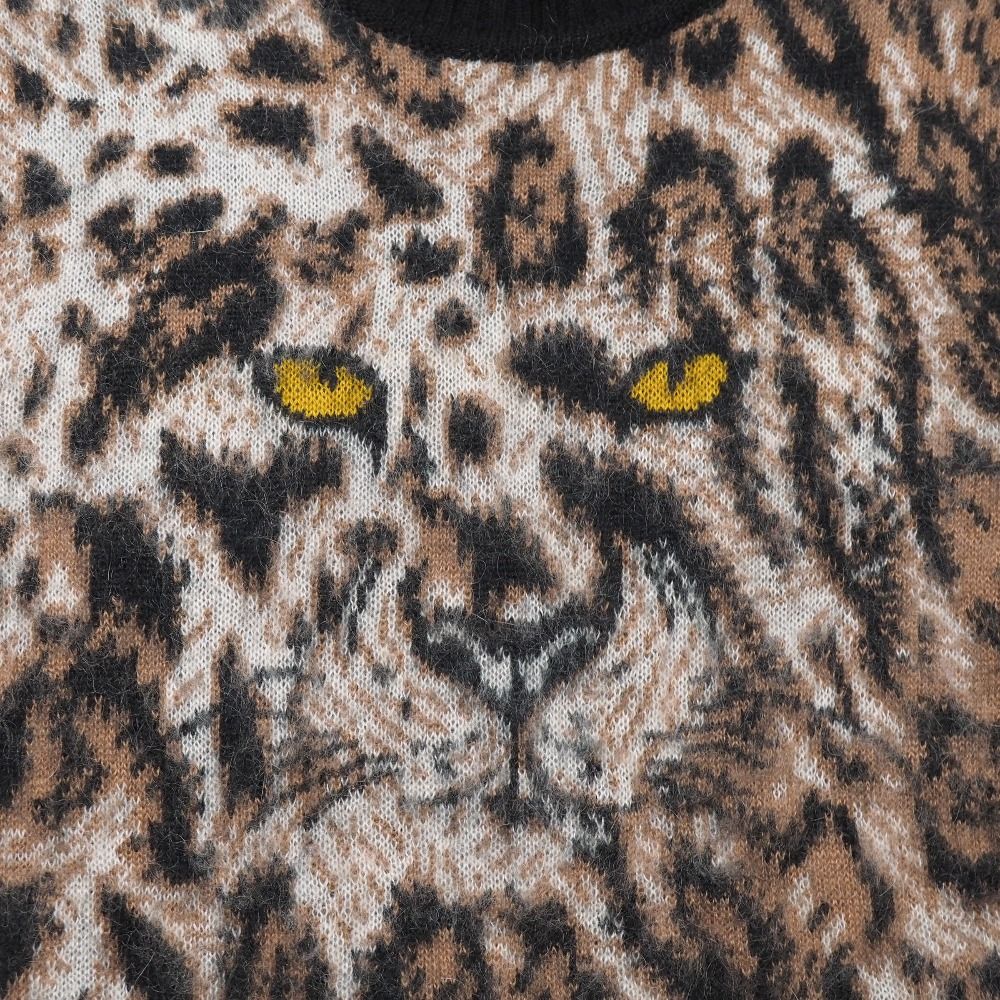 MOSCHINO モスキーノ セーター サイズ42 BOUTIQUE MOSCHINO レオパード