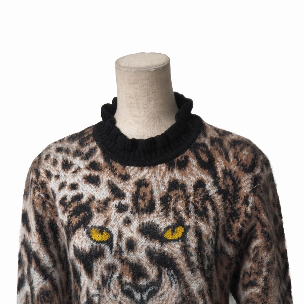 MOSCHINO モスキーノ セーター サイズ42 BOUTIQUE MOSCHINO レオパード
