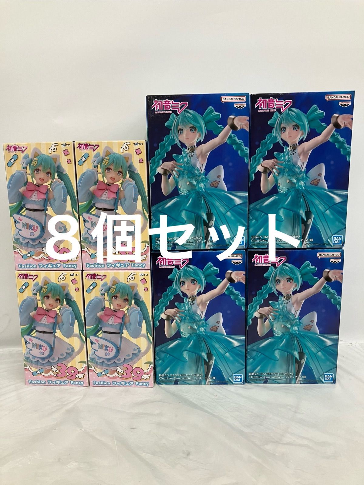 未開封 初音ミク フィギュア 2種8個セット LFJA92 f107 - メルカリ