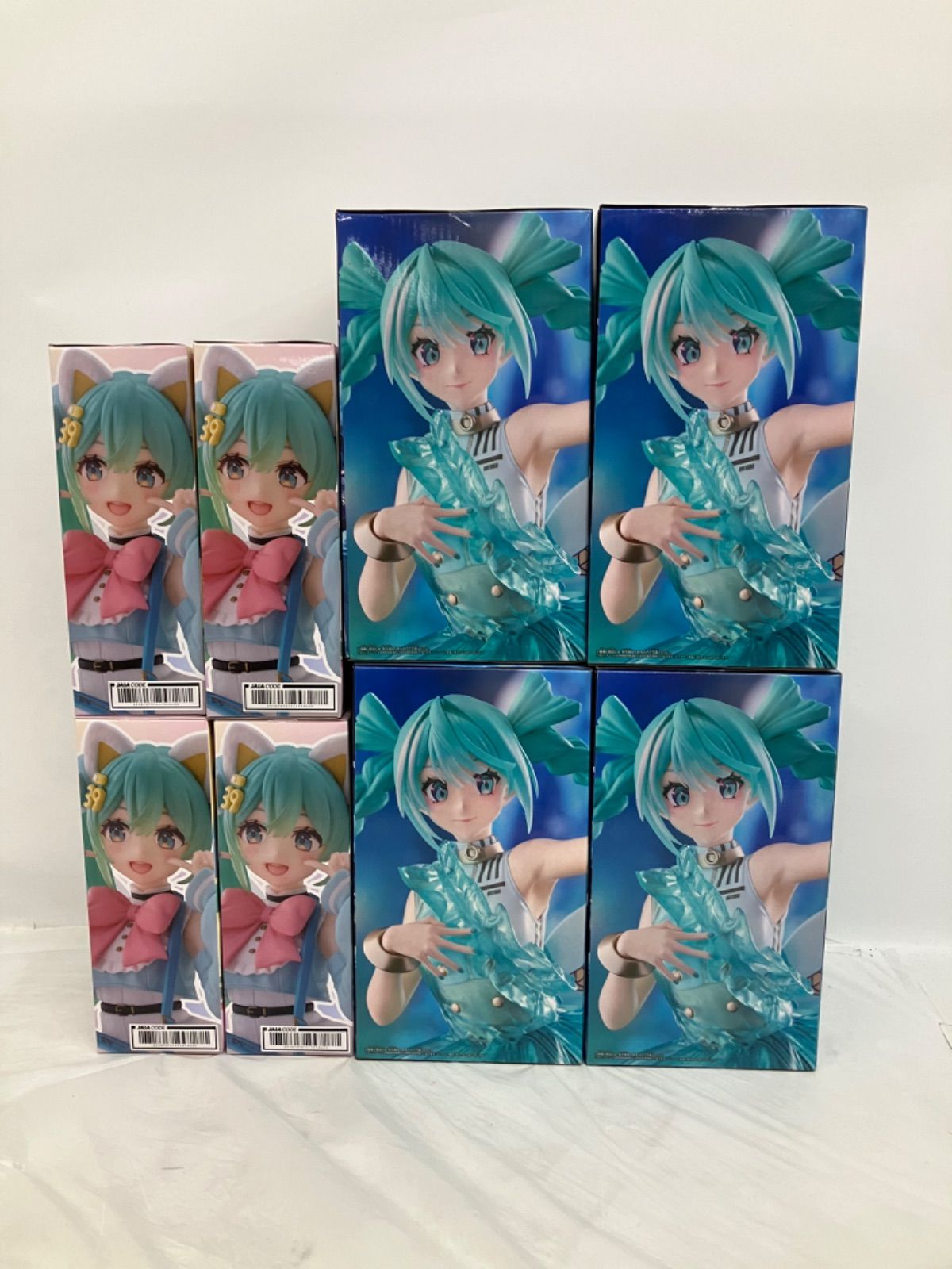 初音ミク フィギュア　8個　まとめ売り　新品未開封 未開封 初音ミク フィギュア 2種8個セット LFJA92 f107 - メルカリ
