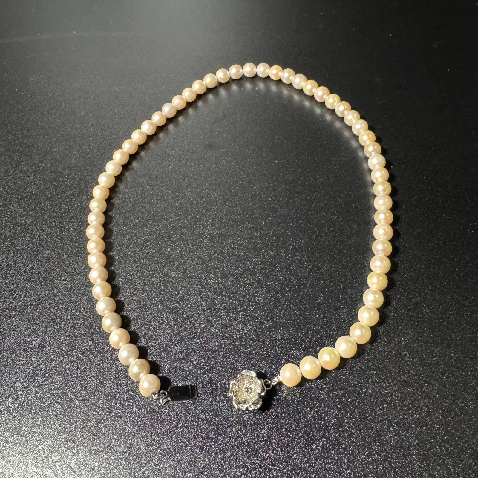 パール ネックレスSV