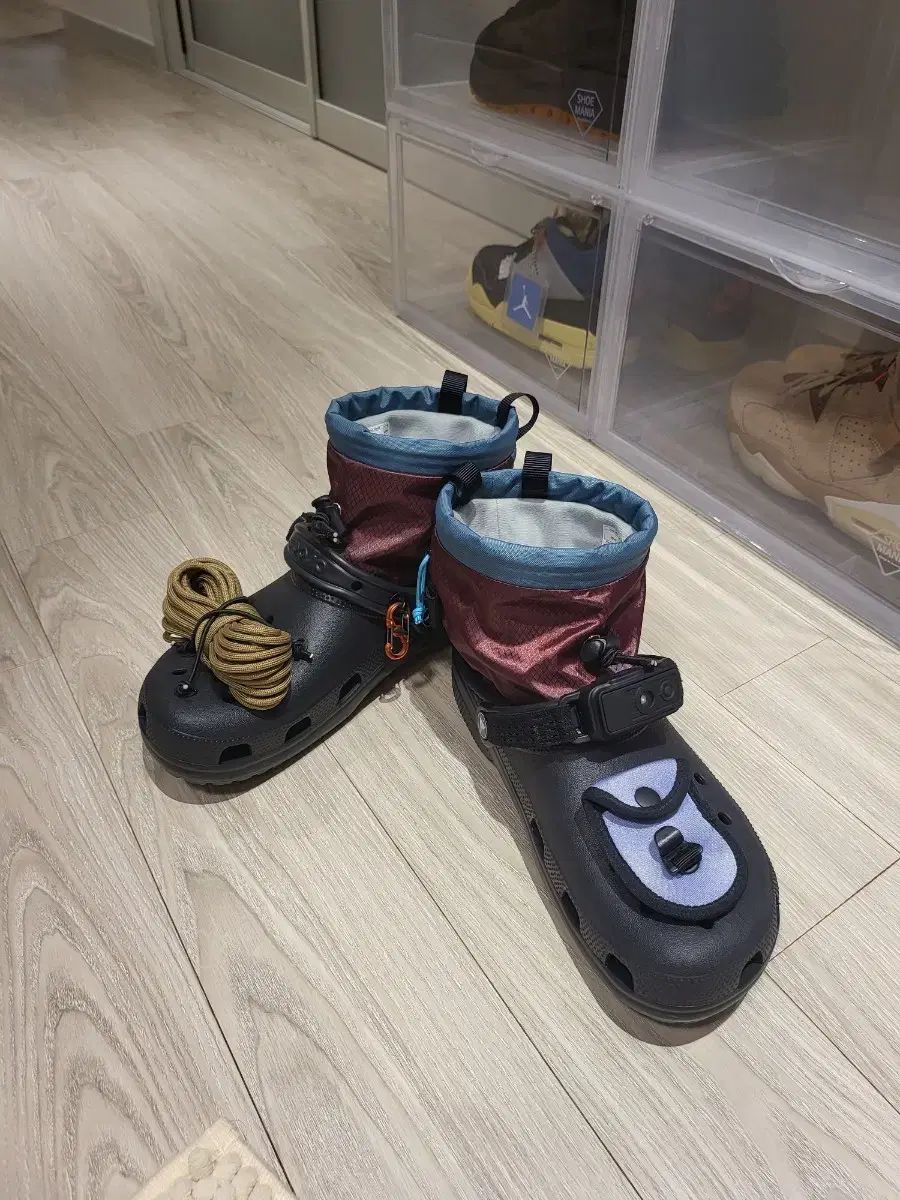 クロックス x ニコル マクラーフリン キャンプサイト Classic klogg ブラック