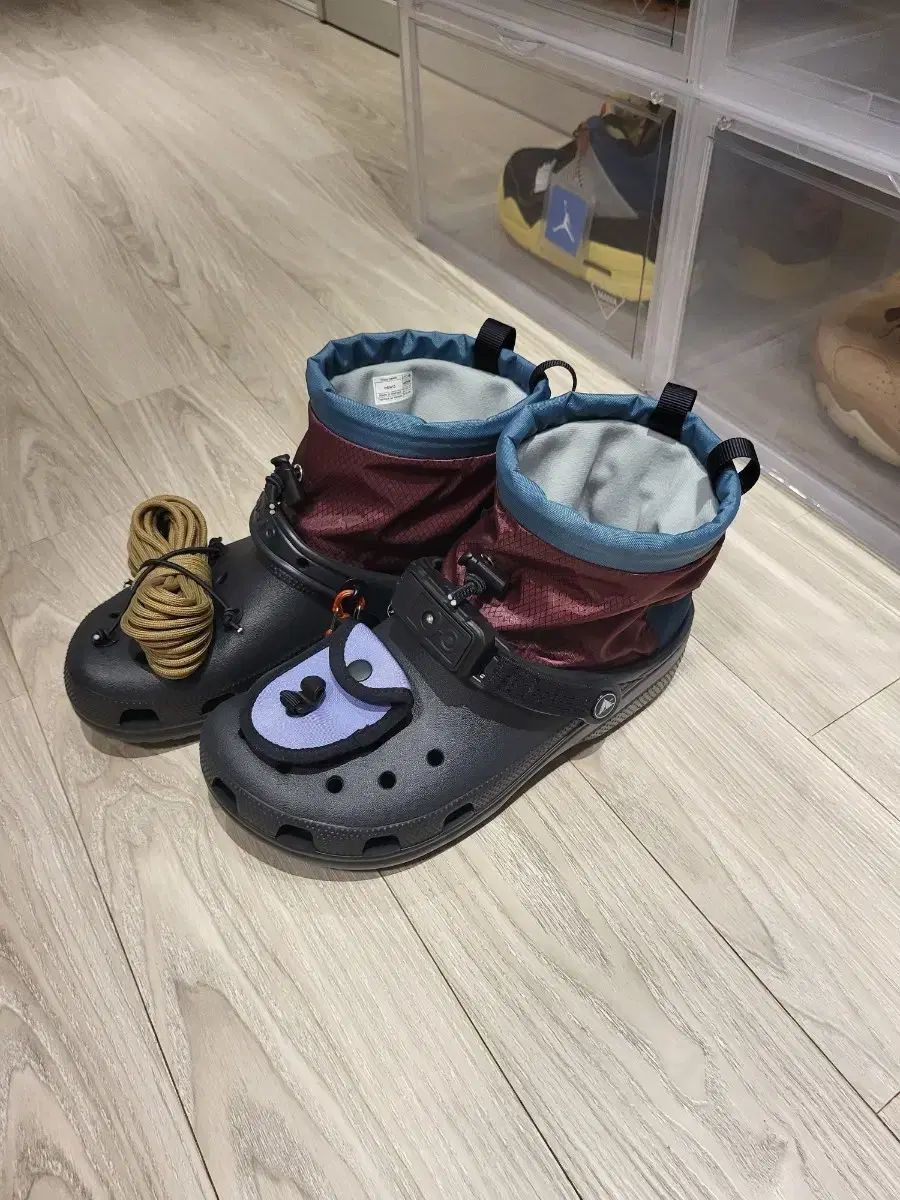 クロックス x ニコル マクラーフリン キャンプサイト Classic klogg ブラック