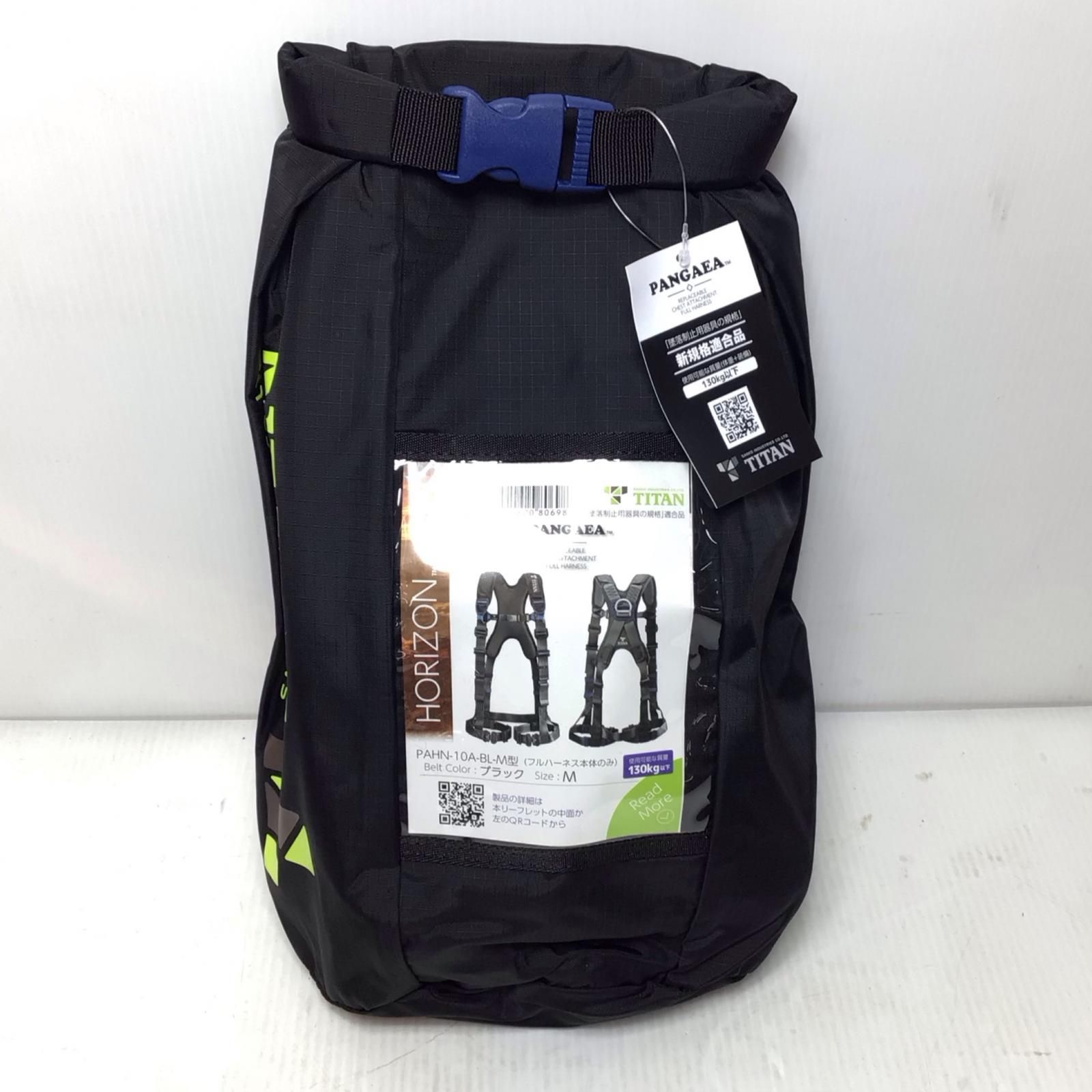 ΘΘTITAN フルハーネス型安全帯 S PAHN 10 A BL M ブラック