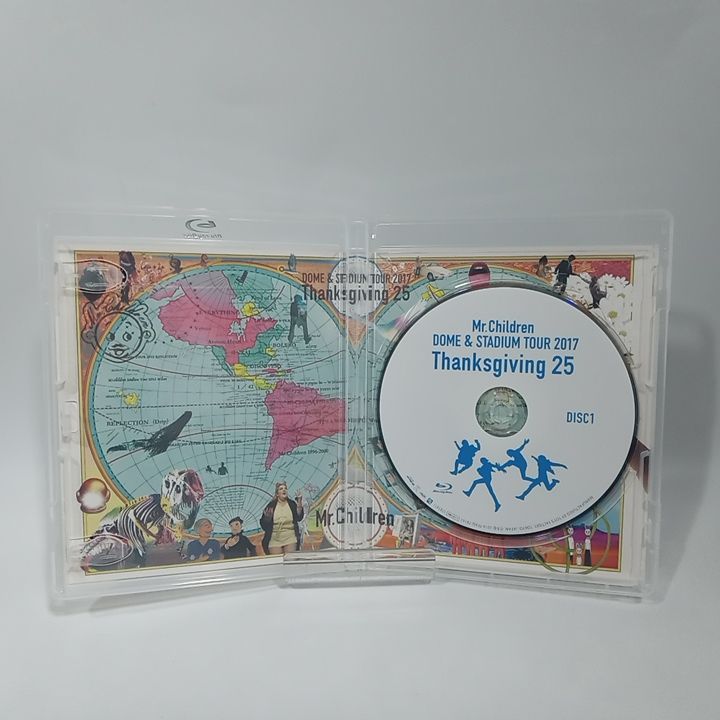 Blu-ray Mr.Children DOME & STADIUM TOUR 2017 感謝祭25 ミスチル 2枚
