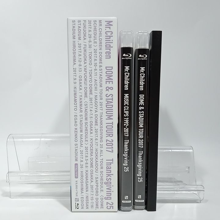 Blu-ray Mr.Children DOME & STADIUM TOUR 2017 感謝祭25 ミスチル 2枚