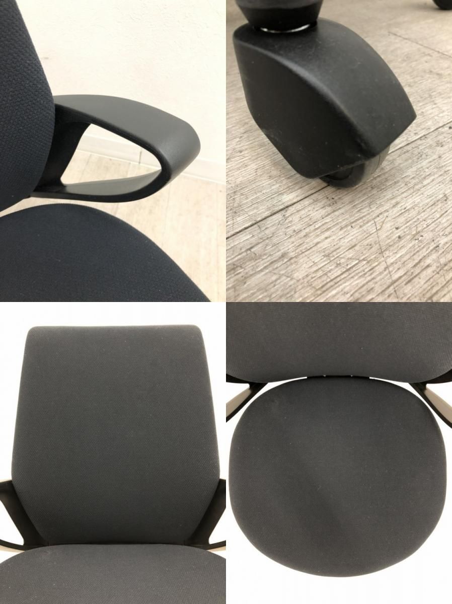 コクヨ 固定肘付ピコラリビナチェア