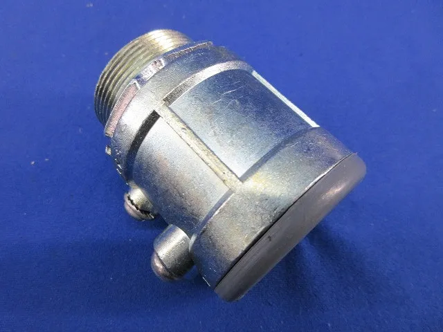 材料・資材 厚鋼ねじなし防水型コネクタE-39(8個入)(キズ・