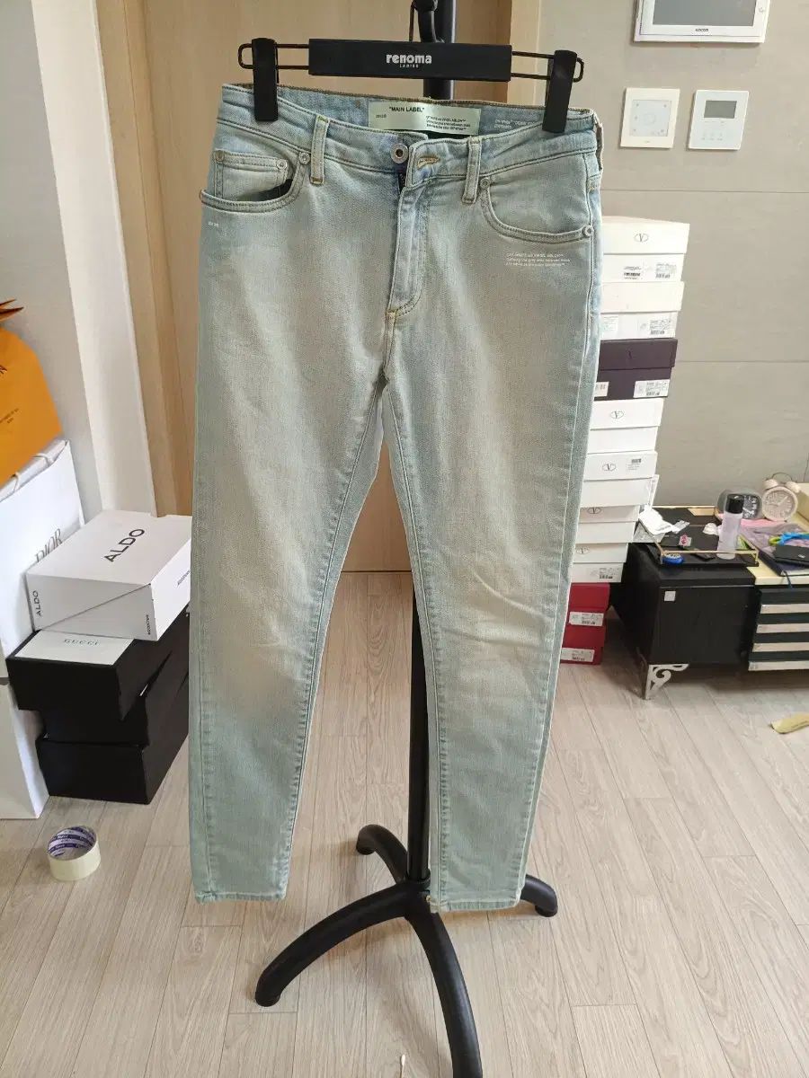 オフホワイト デニム 26インチ