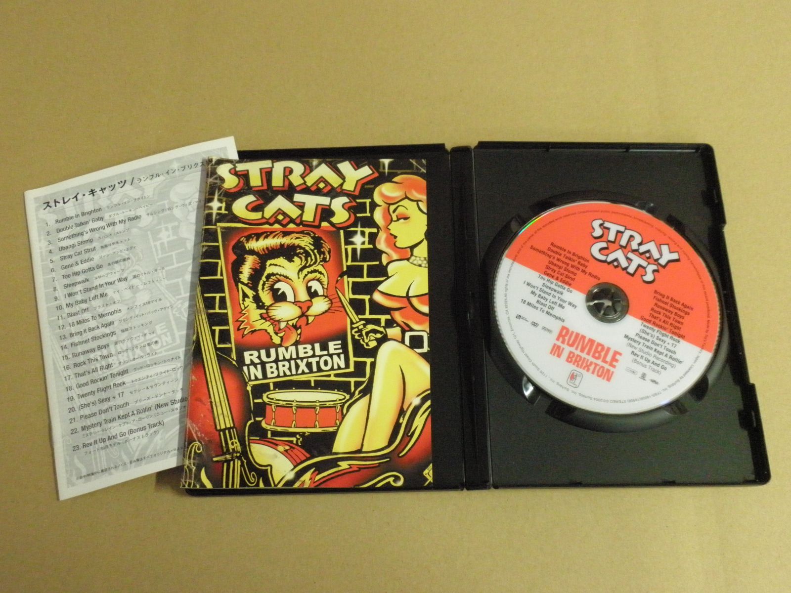 ストレイキャッツ ランブルインブリクストン Live DVD DVD】ストレイ・キャッツ/ランブル・イン・ブリクストン - メルカリ