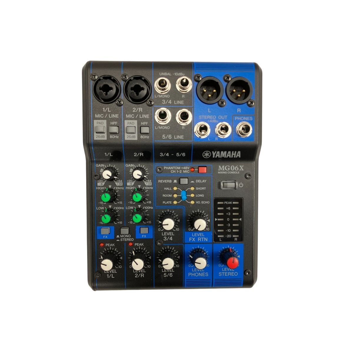新品未使用YAMAHA MG06X ミキシングコンソール 美品 ヤマハ MG06X ミキシング コンソール 音響 オーディオ 付属品