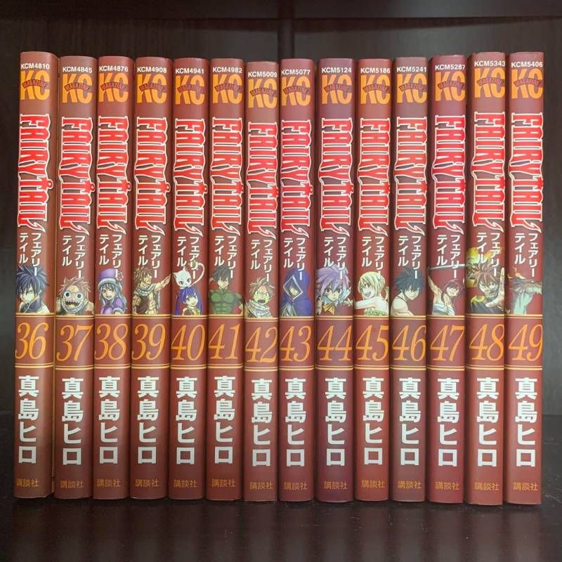洋書 英語版 FAIRY TAIL 19冊セット フェアリーテイル 漫画 洋書 英語