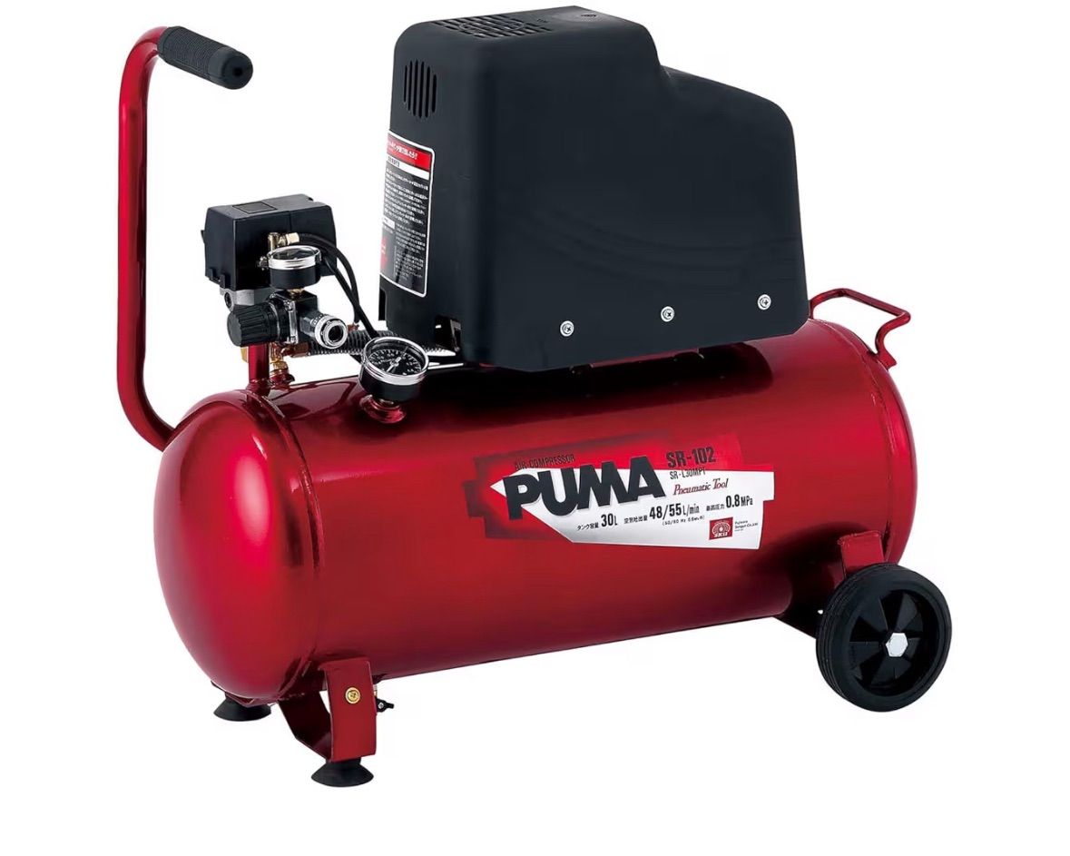 SK 11 エスケー11 エアコンプレッサー SR-102 オイルレス タンク容量 30 L SR-L MPT-01