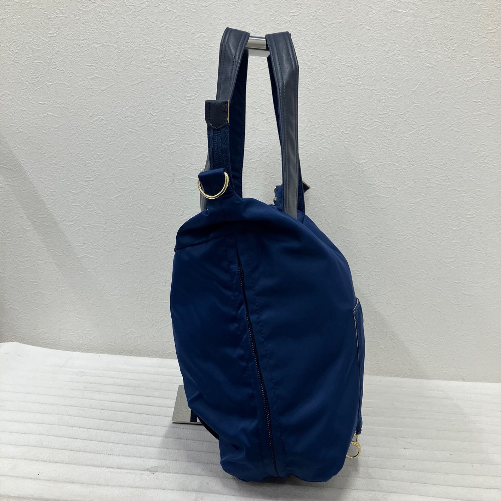 6740 美品 kanana project カナナプロジェクト タグ付き 2way トート 