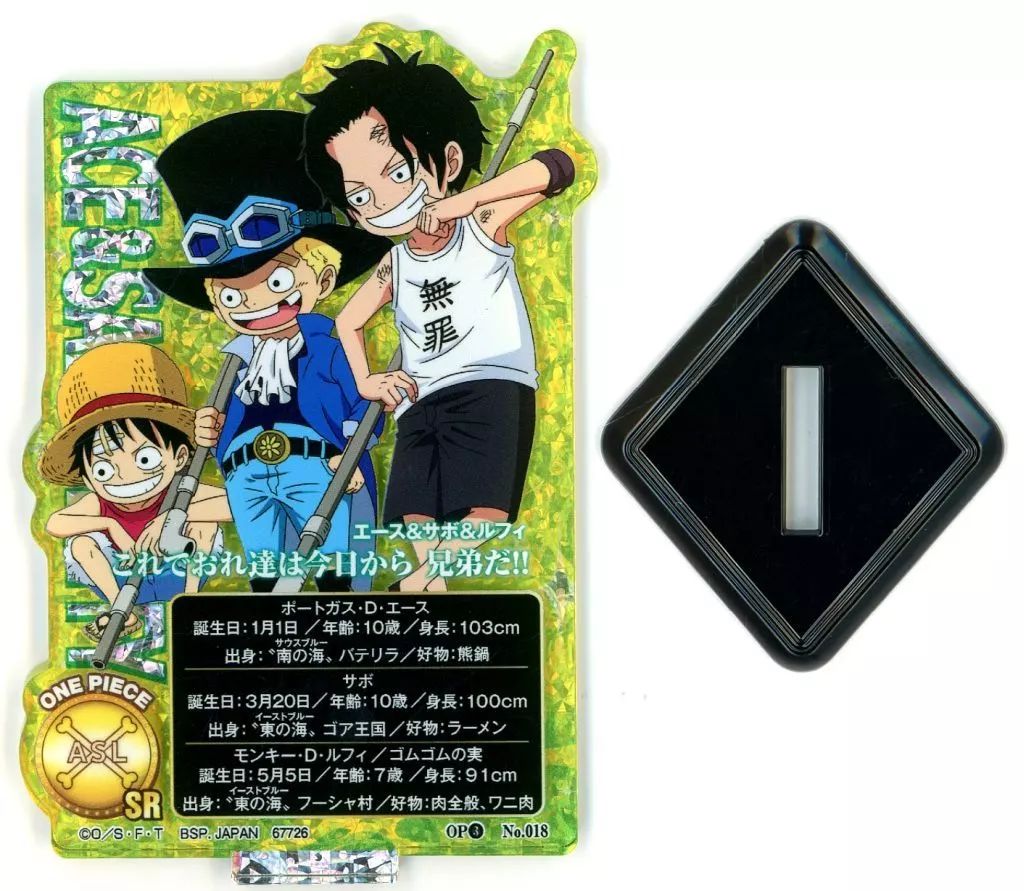 中古】アクリルスタンド・アクリルパネル 【シークレット】 ルフィ