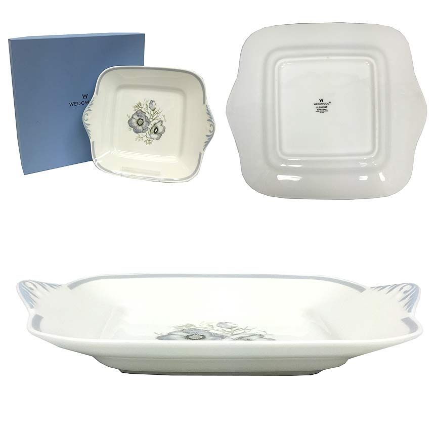 セール WEDGWOOD GLEN MIST ウェッジウッド グレンミスト スクエア