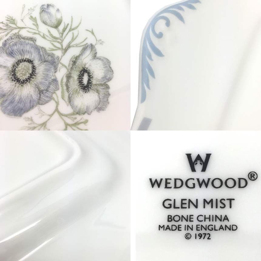  Glen Mist プレート Wedgwood, Glen Mist (Wedgwood & S Cooper Stamp) | Replacements, Ltd.