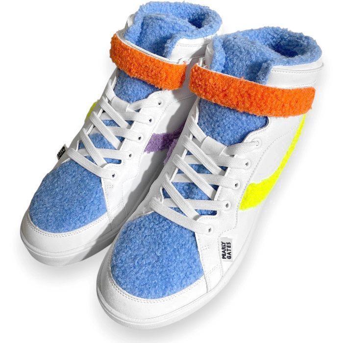 PEARLY GATES パーリーゲイツ ゴルフ カラフルボア Fレザー レース