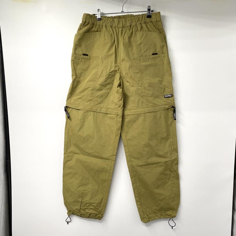 STUSSY 22 SS NYCO PANT 2 WAY カーキ サイズM パンツ ステューシー 17