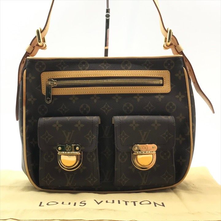 ヴィトン モノグラム ハドソンGM ショルダー バッグ ブランド レディース かばん Bag 鞄 ファッション r 165