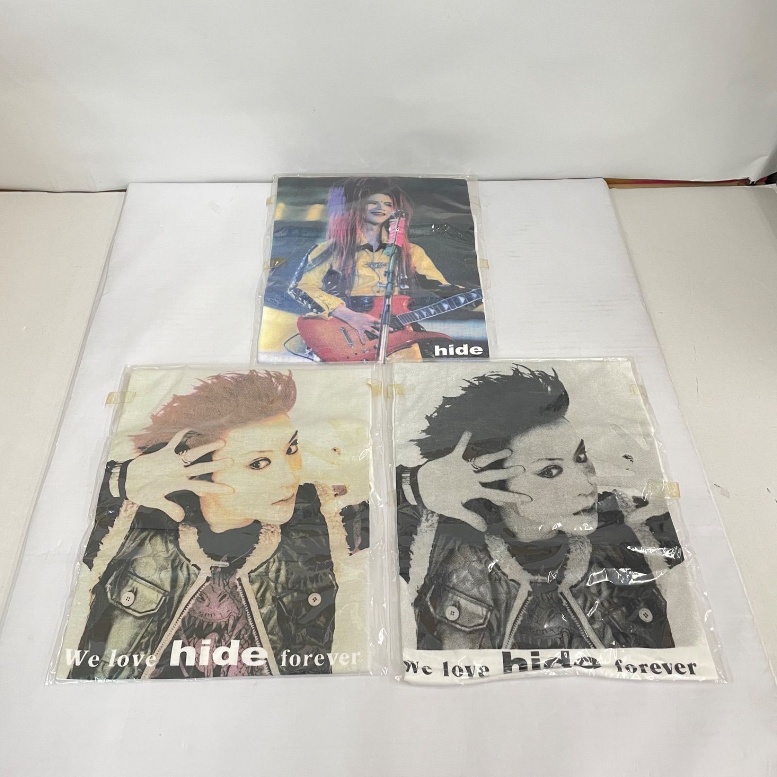 瀬戸店】未開封 XJAPAN hide Tシャツ 3点セット【353-8284】 - メルカリ