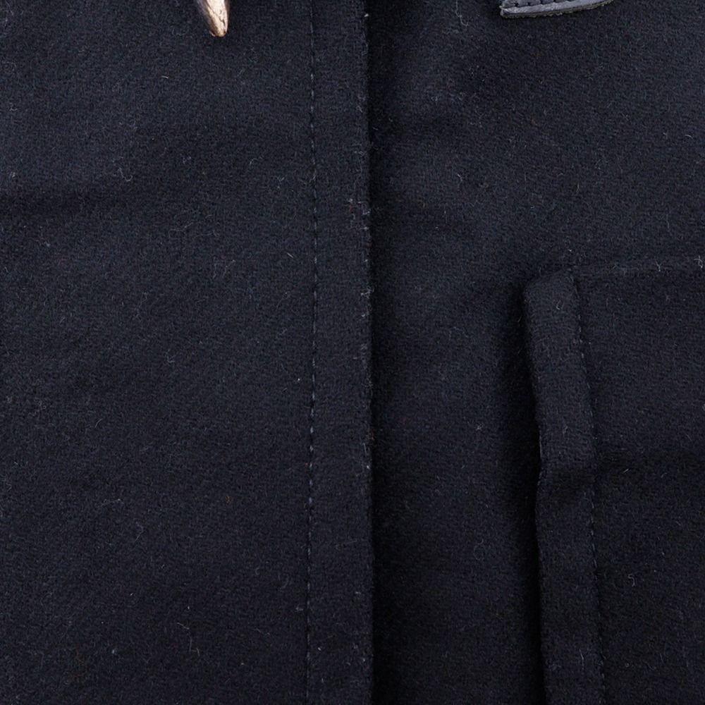 PRADA】プラダ ウール 黒 レディース ダッフルコート - メルカリ