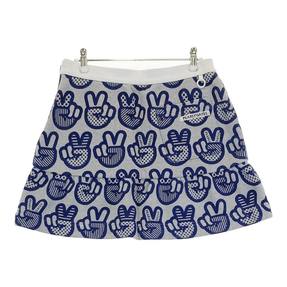 サイズ：1 PEARLY GATES パーリーゲイツ 裏起毛スウェットスカート 総