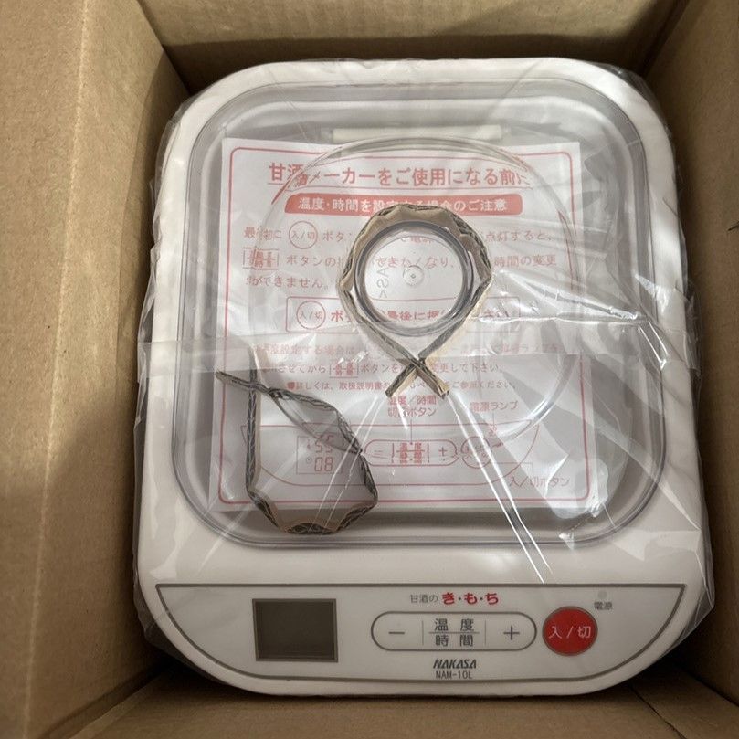 ナカサ 甘酒メーカー 容器容量1000ml NAM-10L【新品・未使用】 - メルカリ