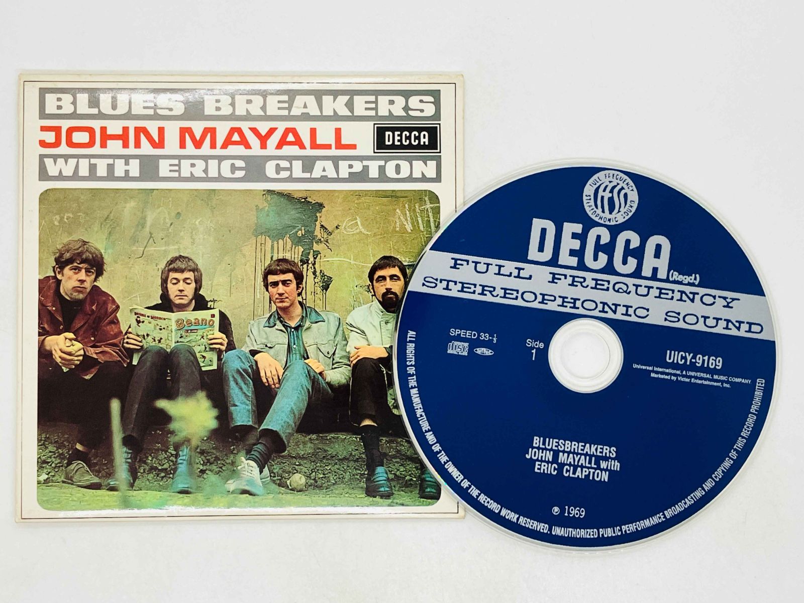 CD John Mayall With Eric Clapton / Blues Breakers / ジョン