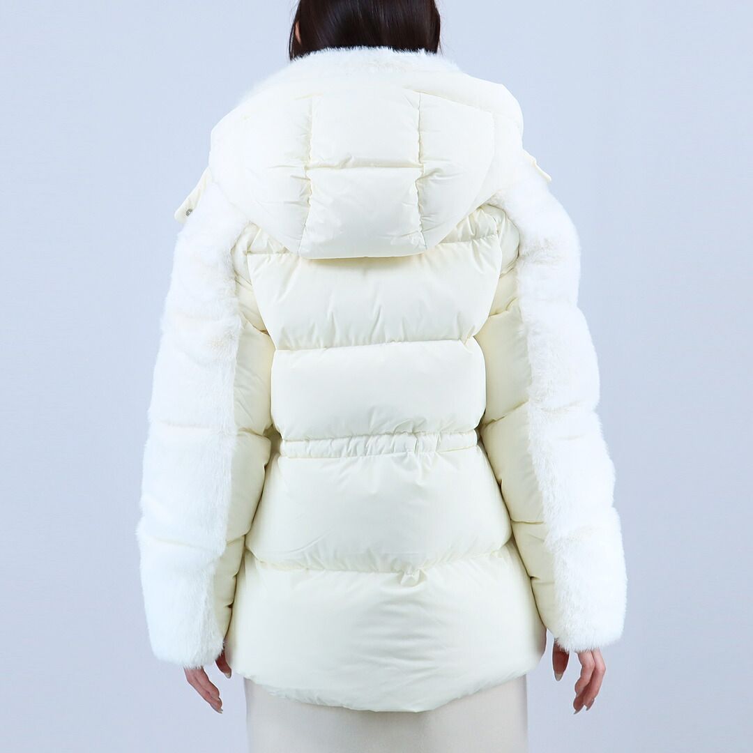 マッカージュ MACKAGE レディスダウンジャケット エコファー もこもこ