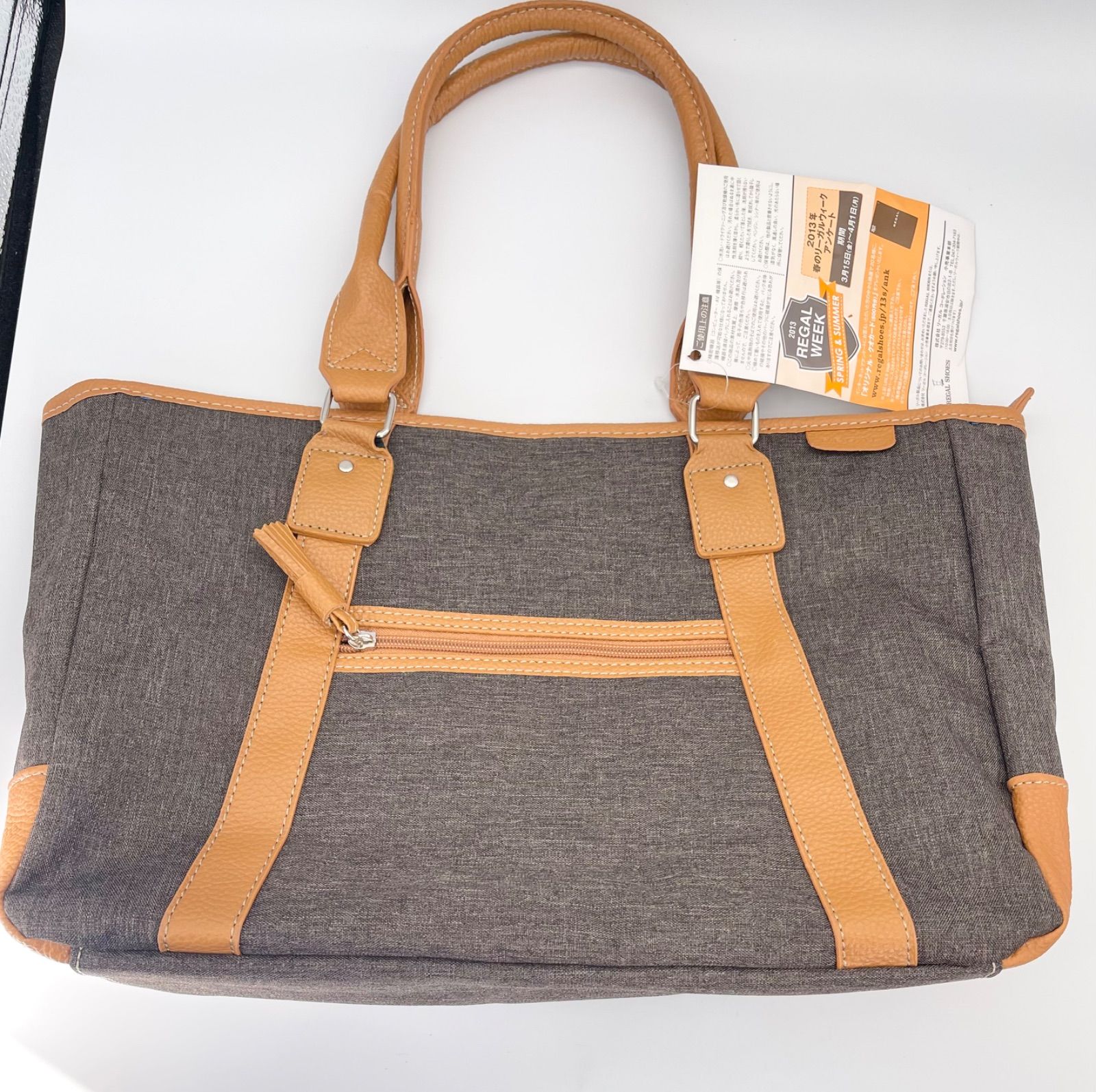 REGAL リーガル ビジネス トートバッグ ブラウン *2476 - メルカリ