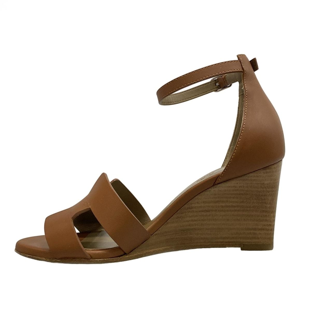 エルメスパンプス　ダークブラウン HERMES(エルメス) パンプス 37 レディース レジェンド ブラウン