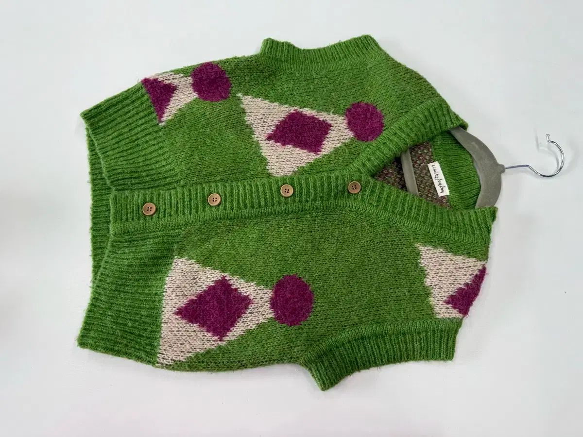 リミテドゥドゥ xs(85) ニット ベスト キッズ