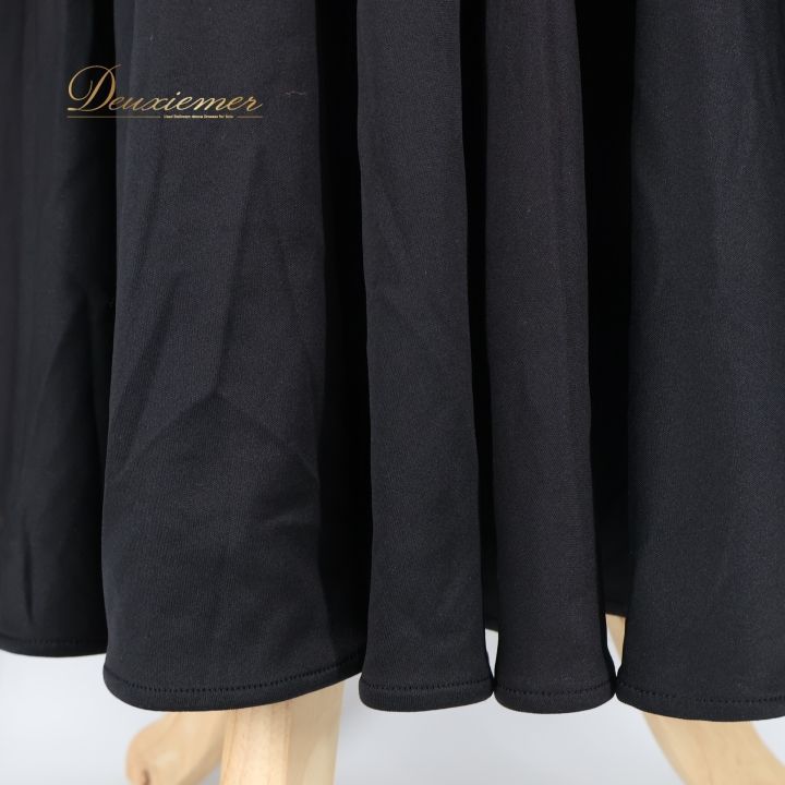 社交ダンス 衣装 スカート ブラック系 チャコット Chacott 黒 無地