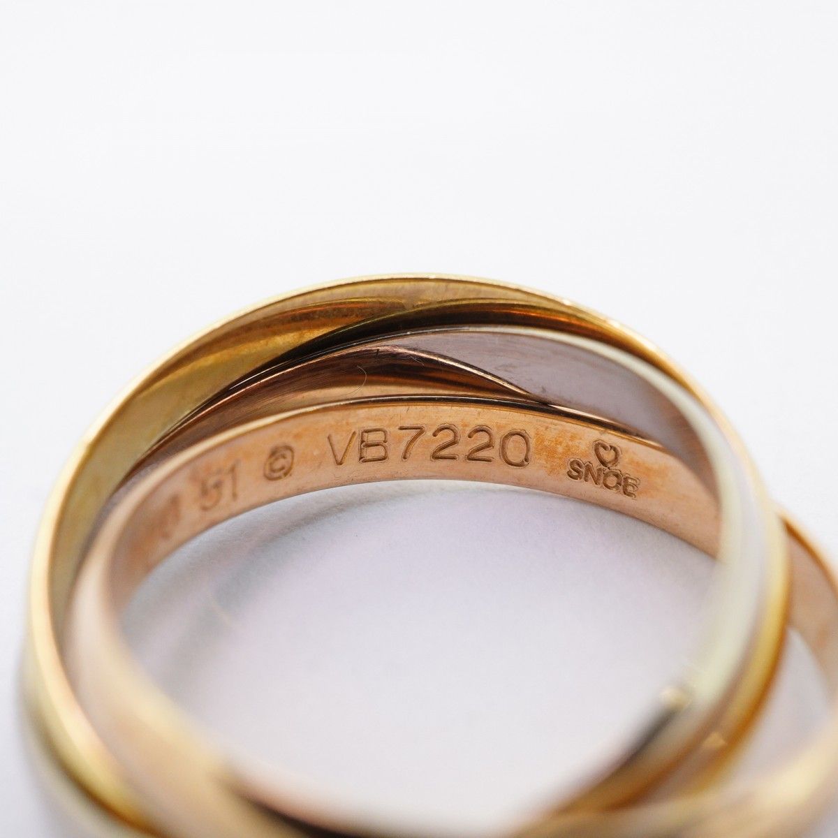 ☆SALE【5job0094】カルティエ リング トリニティ スモールモデル