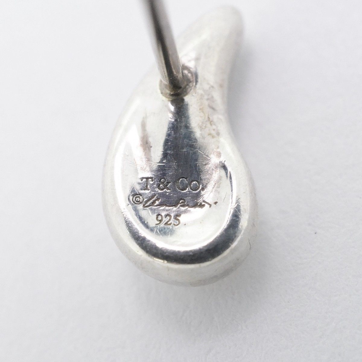 ☆SALE【5job0096】ティファニー ピアス ティアドロップ シルバー925