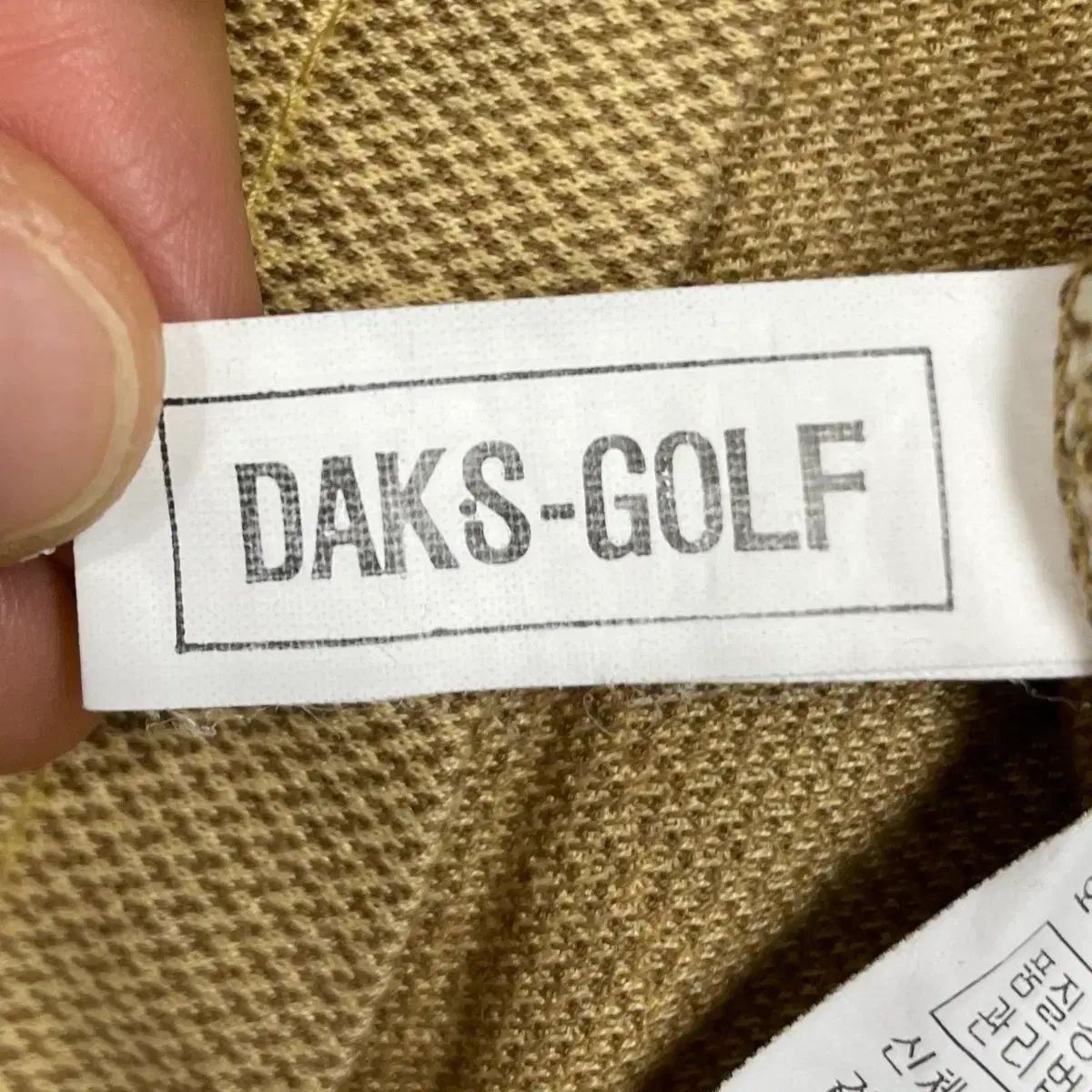 DAKS GOLF(ダックス ゴルフ) メンズ 長袖 ポロTシャツ - メルカリ