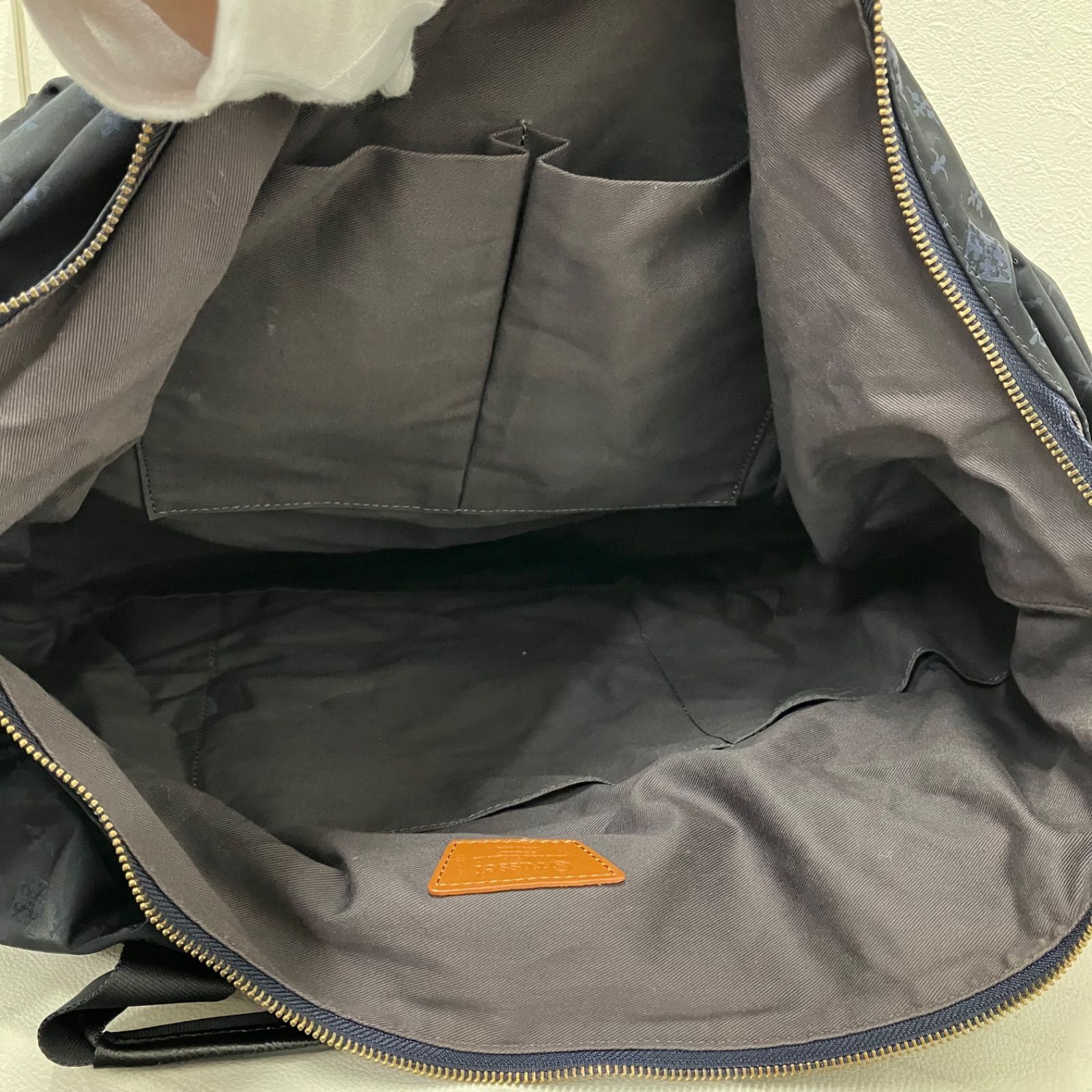 ラシット　2way ボストンバッグ　旅行　大容量　ナイロン　革　黒　紺　キャリー ラシット 2way ボストンバッグ 旅行 大容量 ナイロン 革 黒 紺