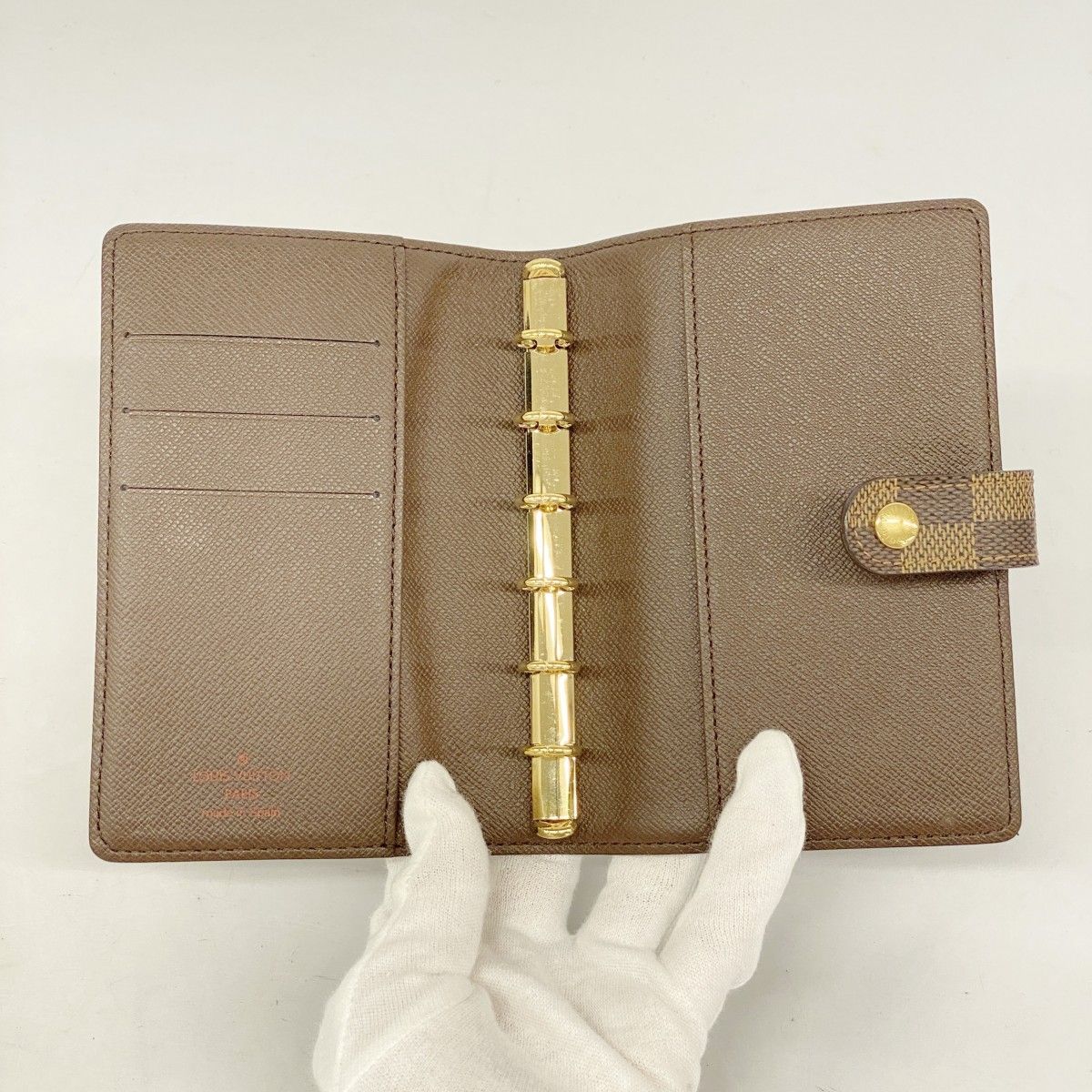 ☆SALE【5oc2861】ルイヴィトン 手帳カバー ダミエ アジェンダPM