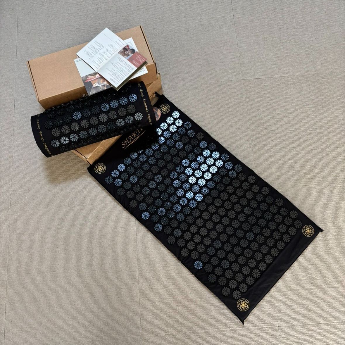 SHAKTI シャクティ マット - ピロー セット｜ ♥｜箱入り｜ツボ刺激 瞑想 リラックス