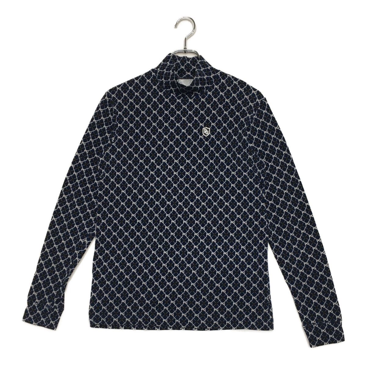 節約 メンズ パーリーゲイツ PEARLY GATES 長袖シャツ 4(M) 紺